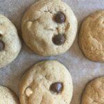 Pumpkin Pie Cookies on a Baking Sheet