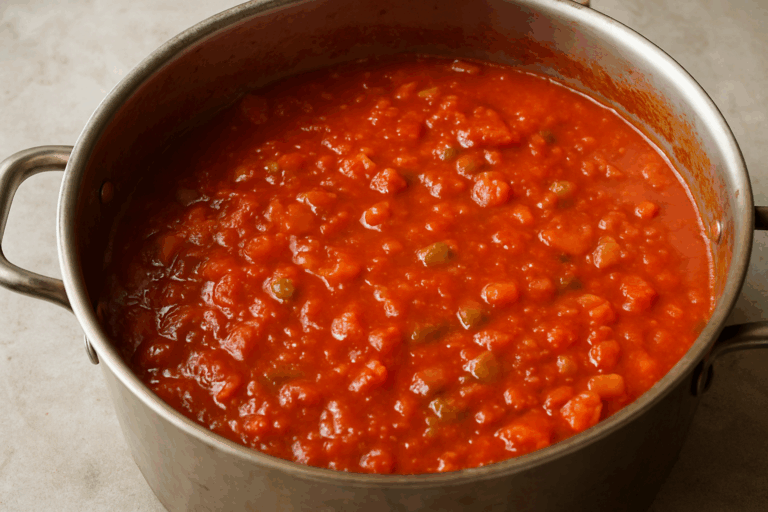 garden fresh pasta sauce